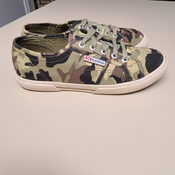 Superga Camo sneakers size 6 1/2 - Picture 5 of 8
